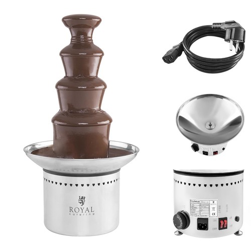 Fontaine chocolat acier 4 - chocolat,,