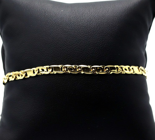 Bracelet homme maille plate - bracelet,