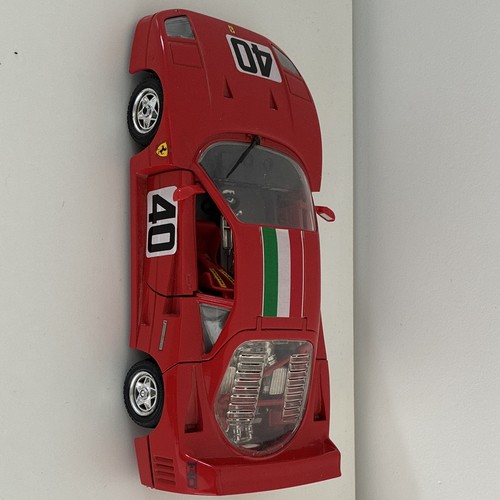 Bburago ferrari f40 rouge - ferrari, 1:24