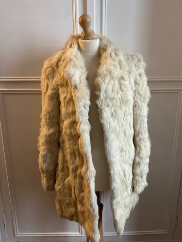 Manteau fourrure - manteau, de