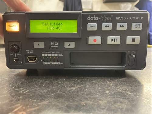 Datavideo hdr sd - datavideo, hdr-40