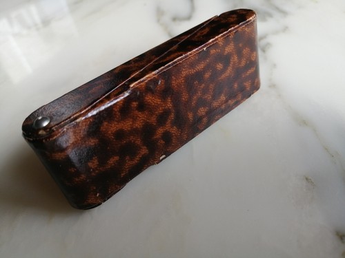 Ecrin bijoux ancien - ecrin, cuir
