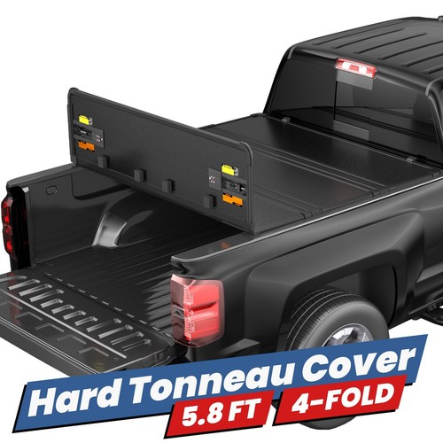 Fold 8ft bed hard - 4-fold, 5.8ft
