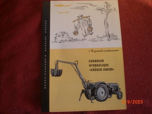 Ancienne brochure - ancienne,