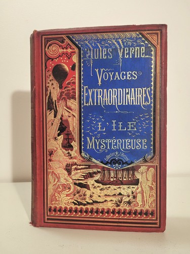 Jules verne île - jules, verne,
