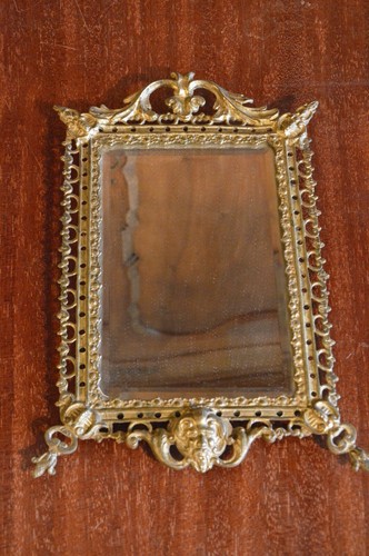Miroir encadrement bronze - miroir,,