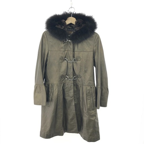 Manteau cuir mouton - manteau,