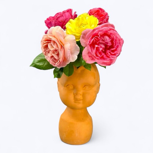 Baby swimmer doll - baby, head