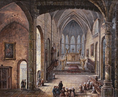 Dessin ancien tableau - , encadré