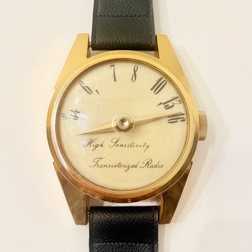 Montre vintage radio géante - montre,