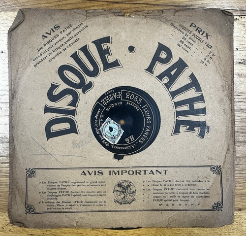 Disques pathe centre - pathe,