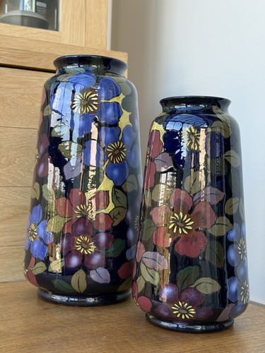 Paire vases céramique - paire,