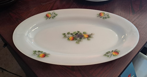 Grand plat ovale arcopal - plat,