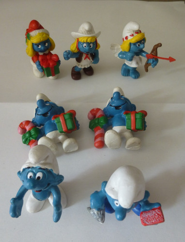 Figurines schtroumpfs - figurines,