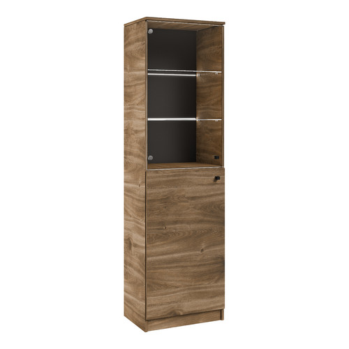 Vitrine sur pied commode