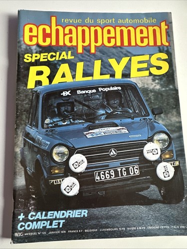 Echappement 123 1979 - echappement, n°123