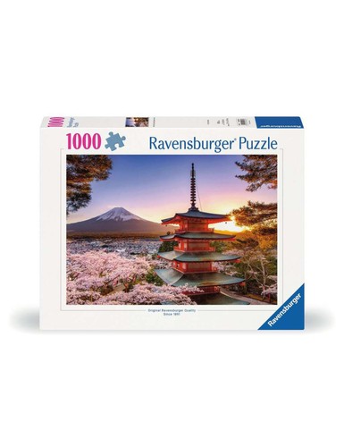 Puzzle 1000 cerisiers en - puzzle,
