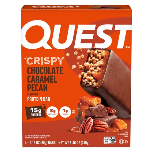 Quest crispy hero protein bars - quest,