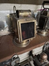 Lampe lanterne ancienne laiton