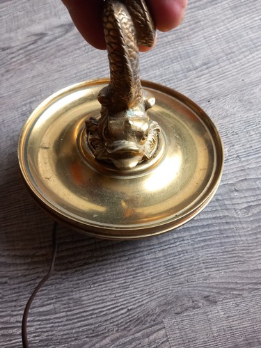 Bougeoir bronze laiton - bronze, ou