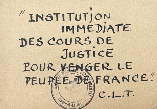 Tract lettre épuration - lettre,