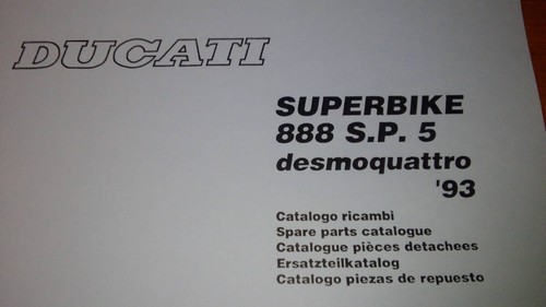 Ducati 888 sp5 - ducati, parts