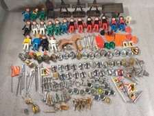 Large Lot Playmobil Medieval Medieval Figures and Accessories Vintage