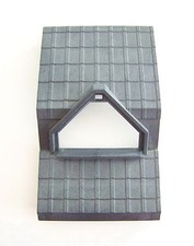 PLAYMOBIL (T2159) FIRM - grey roof with skylight opening window 3072 4066 