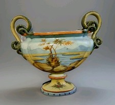 Faïence majolique jardinière