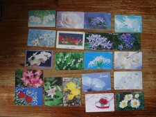 Lot Carte téléphonique FLEUR