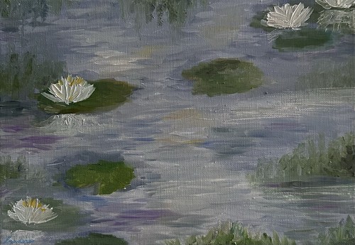 Landscape painting canvas - landscape,