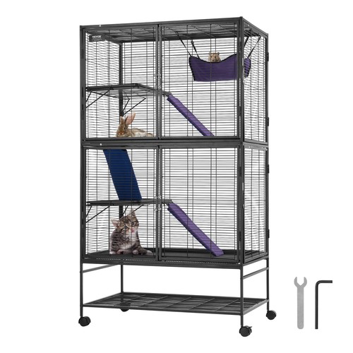 Vevor cage furet roulante 4 - furet,