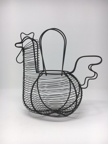 Panier oeufs salade ancien - panier, a