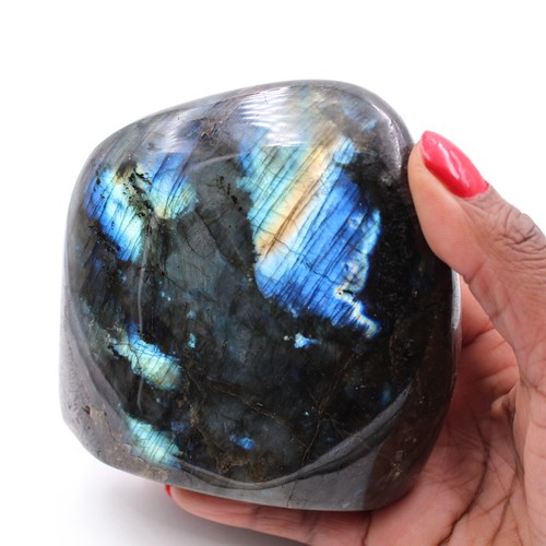 Polished labradorite stone - polished,
