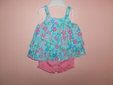 jolie Ensemble Robe + culotte bébé fille 9/12 MOIS neuf