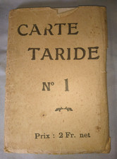 ANCIENNE CARTE ROUTIERE TARIDE