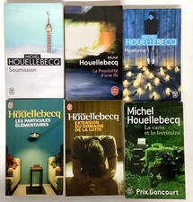 6 romans Michel HOUELLEBECQ