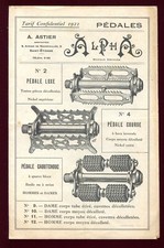 pub flyer. Astier Saint-Etienne. bicycle. bicycle. motorcycle. moped. two wheels