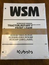 KUBOTA Workshop Manual BX1860