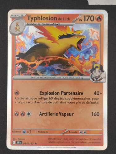Carte pokémon typhlosion - :,
