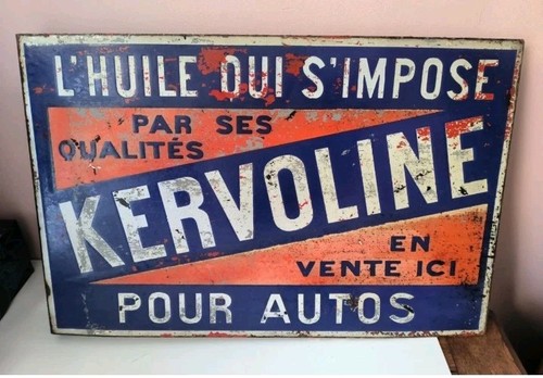 Ancienne plaque emaillee - ancienne,