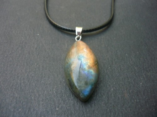 Pendentif labradorite pierre - pendentif,