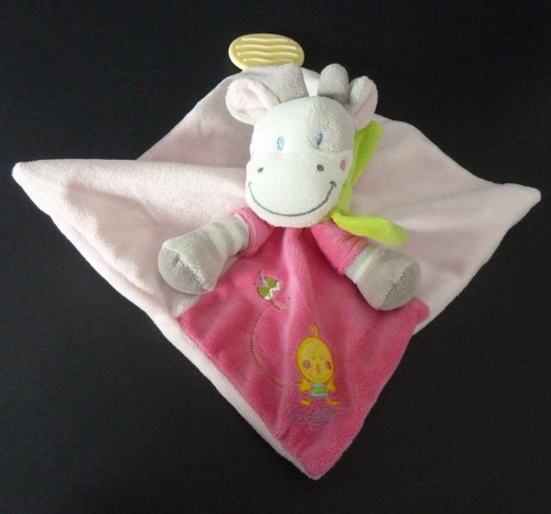Doudou plat nicotoy vache - plat,