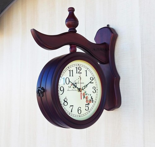 Grande horloge murale - , double