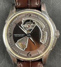 Hamilton Jazzmaster Viewmatic H325650 Automatic Skeleton Watch 25 Jewels - RUNS