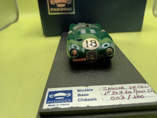 Paddock jaguar xk120c - (amr),