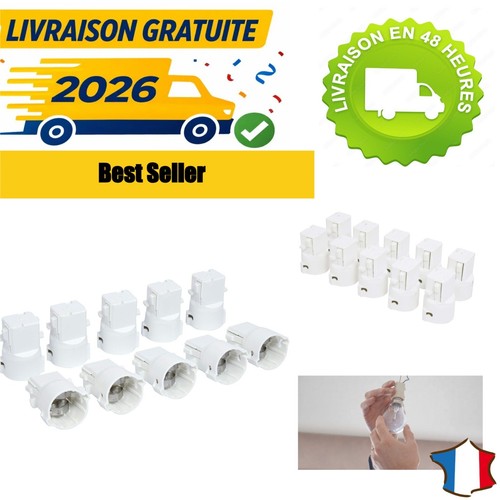 Lot douilles b22 - 10,