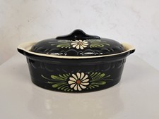 Large Baeckeoffe terrine, Alsatian varnished sandstone dish