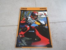Yamaha Aerox Italian Sales Brochure  49cc Moped scooter motorcycle Bike 1998 50