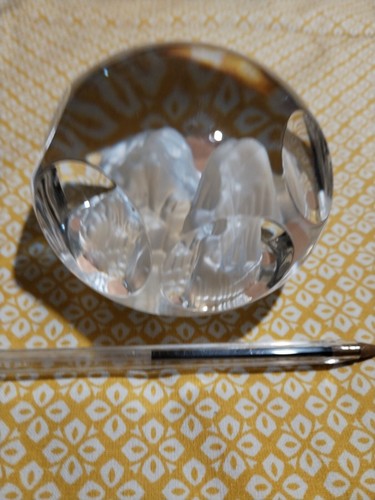 Presse papier cristal saint - presse,